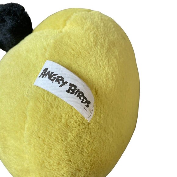 Angry Birds Plush Yellow Chuck Bird No Sound CWT Collection 2010 8" - Picture 5 of 6